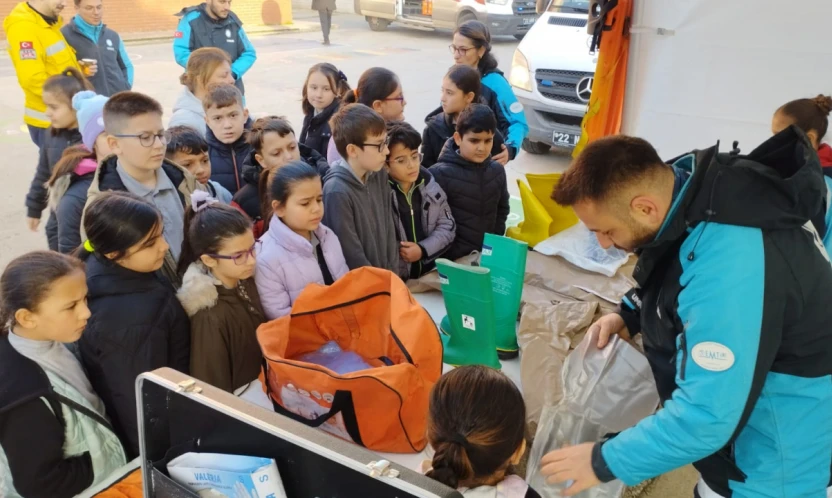 Kadripaşa İlkokulu'nda sağlık odaklı eğitim seferberliği