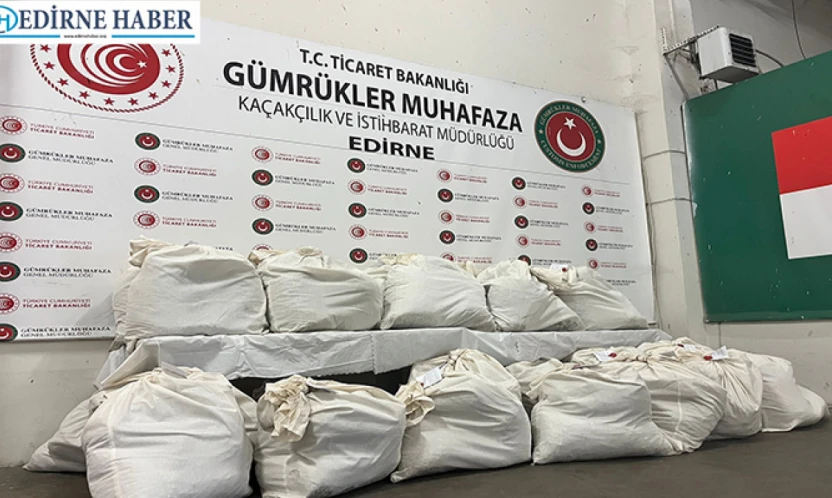 Kapıkule'de uyuşturucu ele geçirildi 8 göz altı