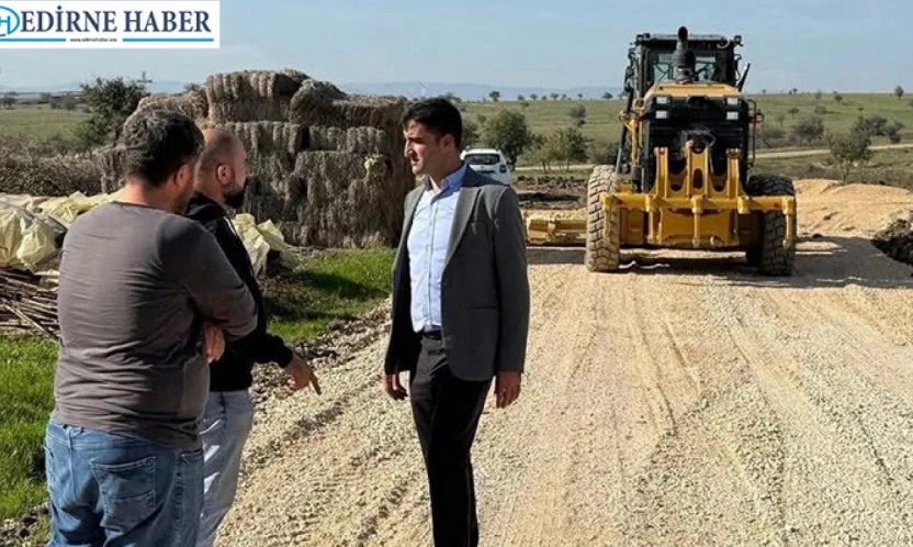 Kaymakam Sevgili, Sarpdere'de çalışmaları inceledi