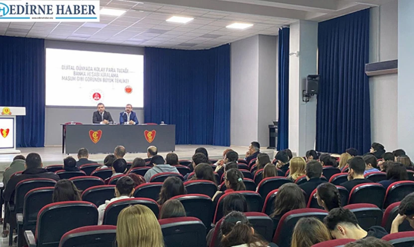 'Kolay para' tuzağına karşı gençler bilgilendiriliyor