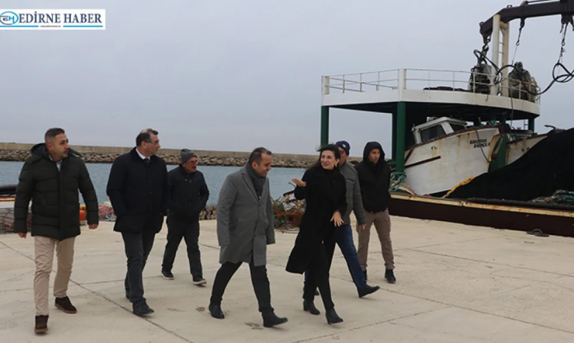 Köse'den, Sultaniçe Su Ürünleri Kooperatifi'ne ziyaret