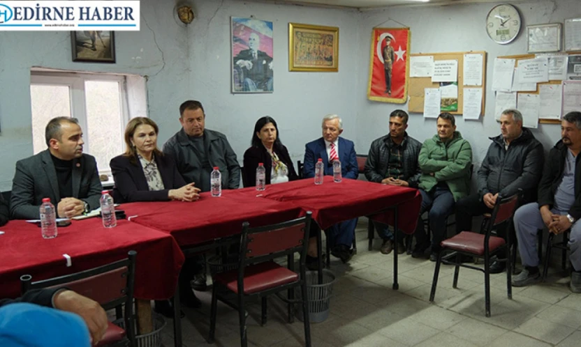 Köse, üreticilerle istişare yaptı