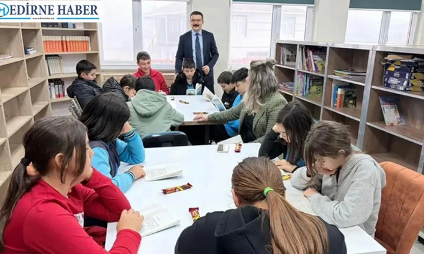 Lalapaşa'da Okullarda Sait Faik Abasıyanık etkinlikleri başladı