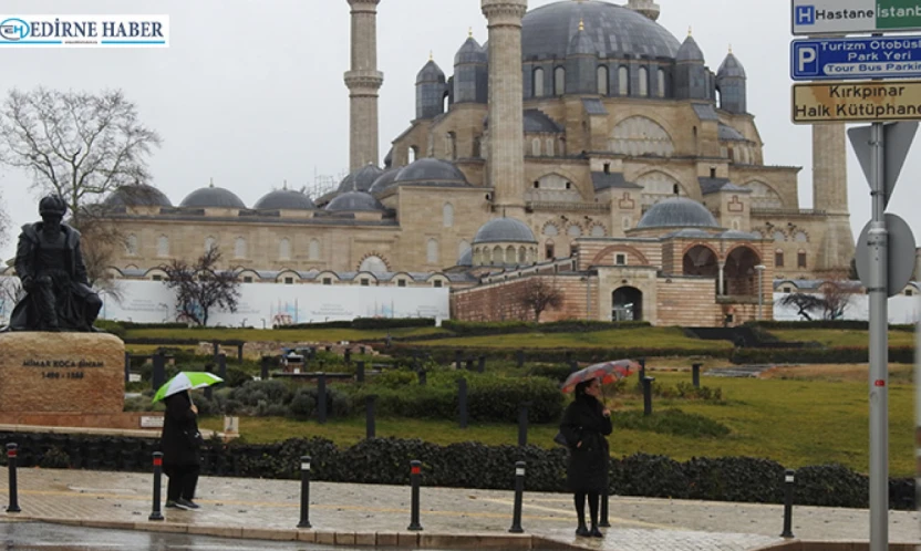 Meteorolojiden Edirne için kuvvetli yağış uyarısı