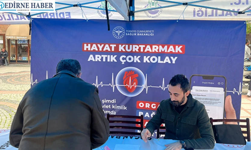 Organ Bağışı bilgilendirme standı kuruldu