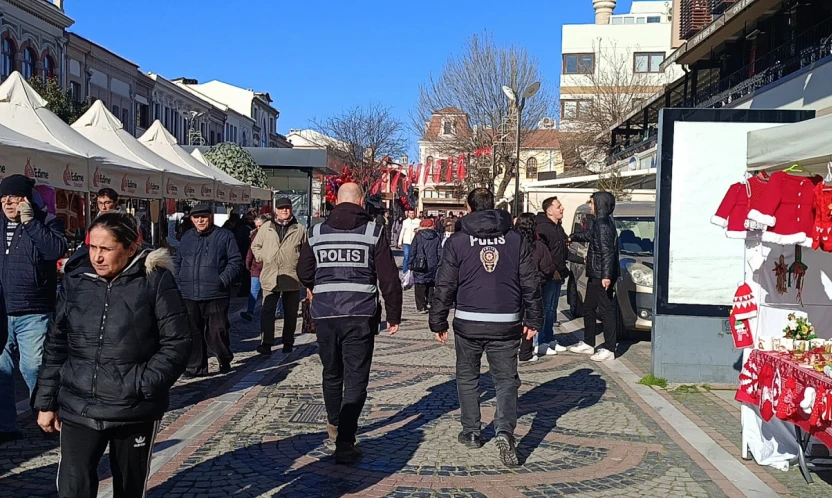 Polis ekiplerinden yılbaşı öncesi 'huzur uygulaması'