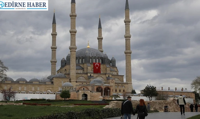 Sabah ayazı Edirne'yi sarstı