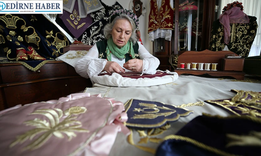 Sim sırma sanatını gelecek kuşaklara aktarıyor
