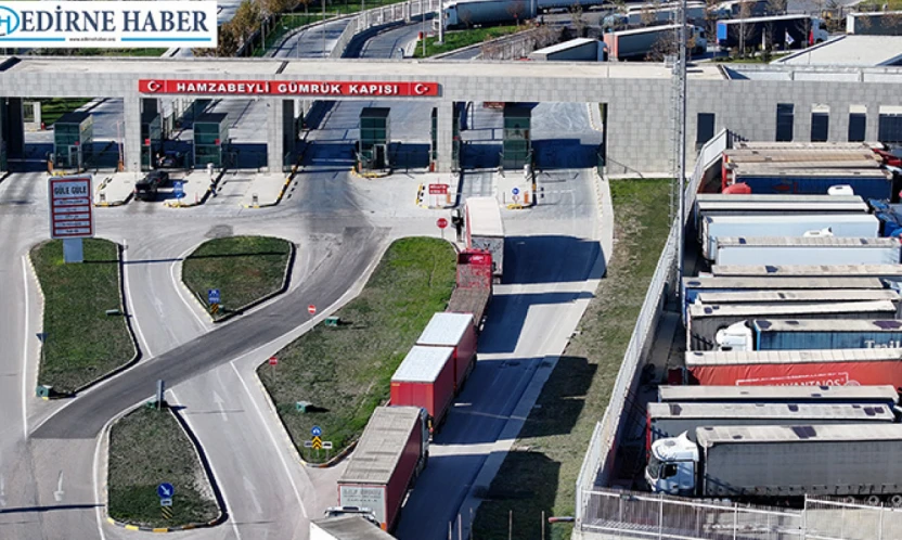 Sınır kapılarında eylem yoğunluğu: Tırlar saatlerce bekliyor