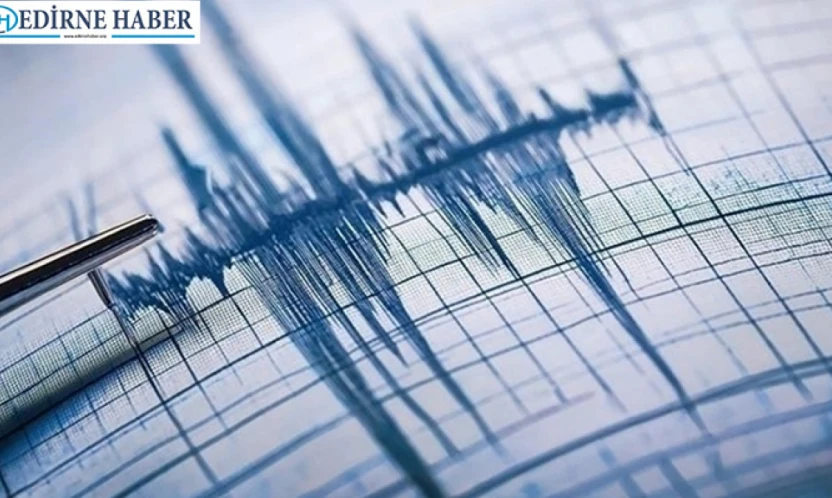 Son dakika... Edirne-Yunanistan sınırında 4.5 büyüklüğünde deprem!