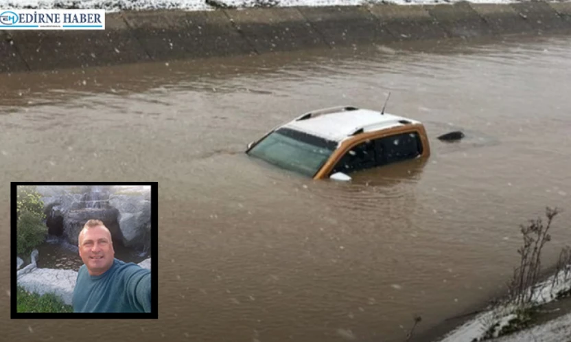 Su kanalına düşmüştü, cansız bedenine ulaşıldı