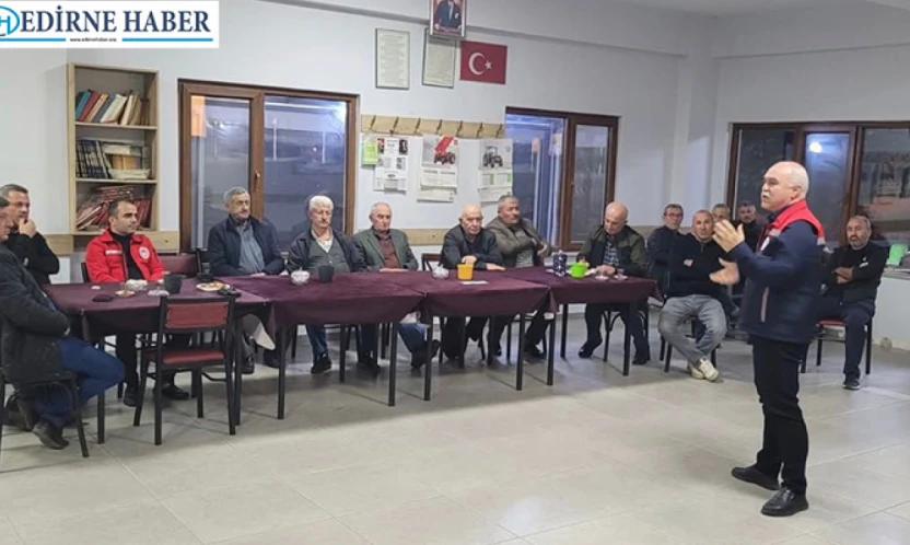 Tarım İl Müdürlüğü gece eğitimiyle sahada