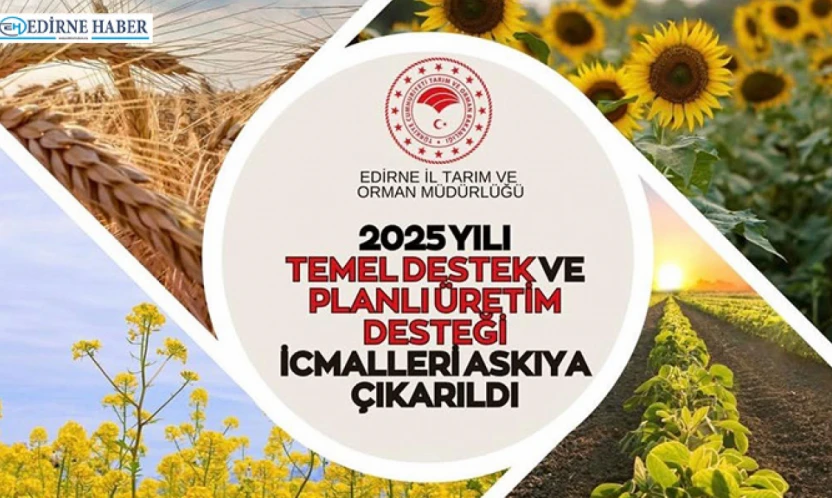 Tarımsal destek icmalleri askıda