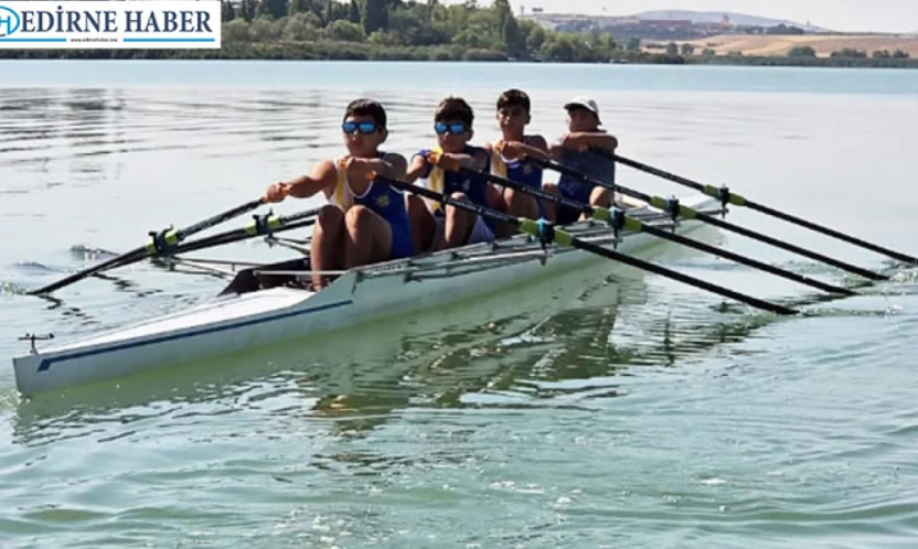 TED Edirne Koleji Kürek Kulübü Ankara'da kampa girdi