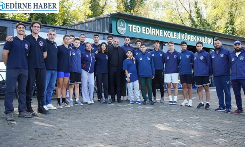 TED Edirne Koleji Kürek Kulübü yaptığı atılımlarla adından sıkça söz ettiriyor