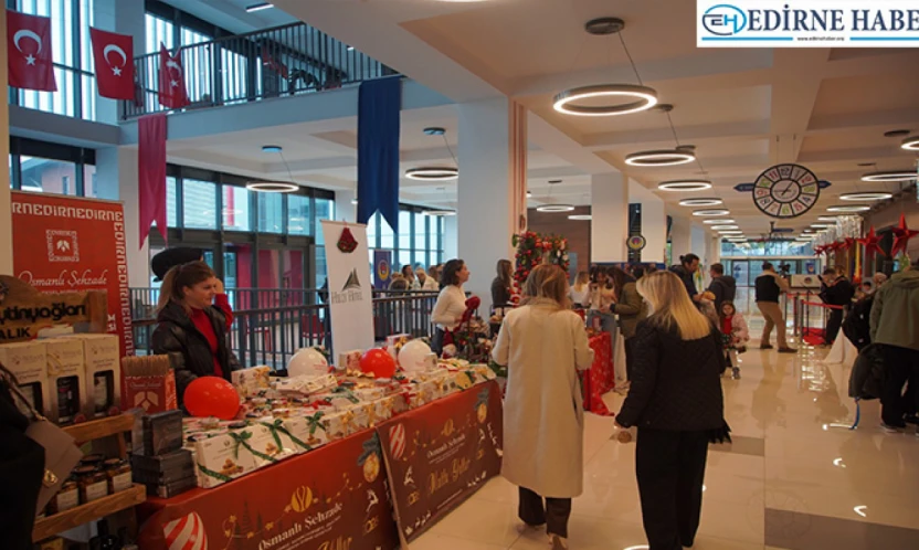 TED Edirne Koleji'nde toplum yararına kermes düzenlendi
