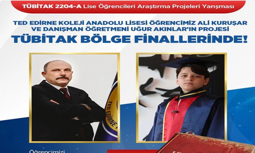 TED Edirne Koleji'nden kültürel mirasa proje