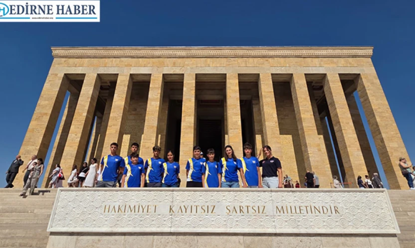 TED'li sporcular Ata'nın huzuruna çıktı