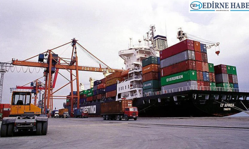 Trakya'dan geçen ay 308 milyon 84 bin dolarlık ihracat yapıldı