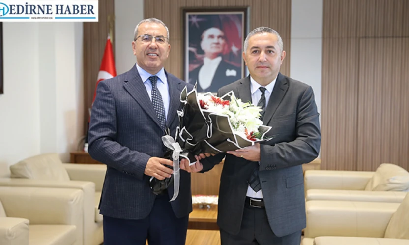 Trakya Gümrük ve Dış Ticaret Bölge Müdürlüğüne atanan Ali Topçu göreve başladı