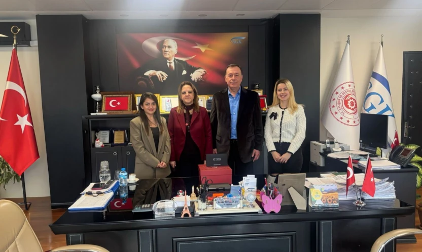 TREPAŞ'tan SGK Tekirdağ İl Müdürlüğü'ne nezaket ziyareti