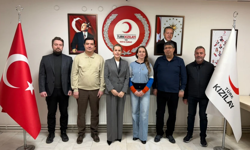 Türk Kızılay Edirne'de yeni yönetim belirlendi