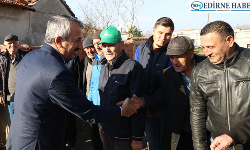 Vali Sezer, muhtarlar ve köy sakinleriyle bir araya geldi