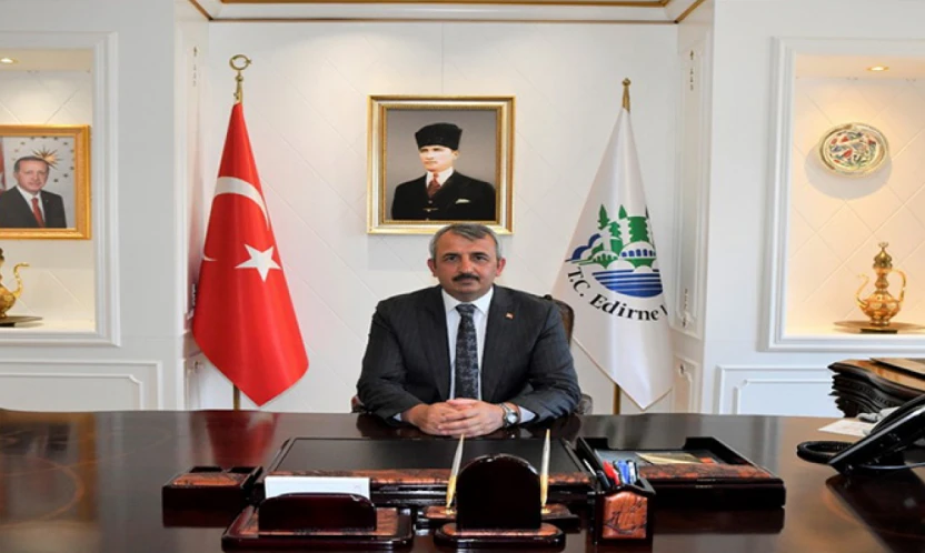 Vali Yunus Sezer'den Atatürk'ün Edirne'ye gelişinin 95. yılı mesajı