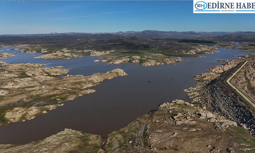 Yağışlar Trakya'daki barajlara can suyu oldu