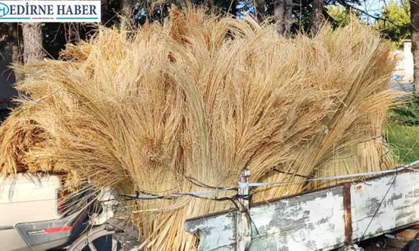 Yeni mahsul süpürge teli Borsa'da satıldı