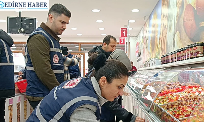 Yılbaşı öncesi fiyat ve etiket denetimi yapıldı
